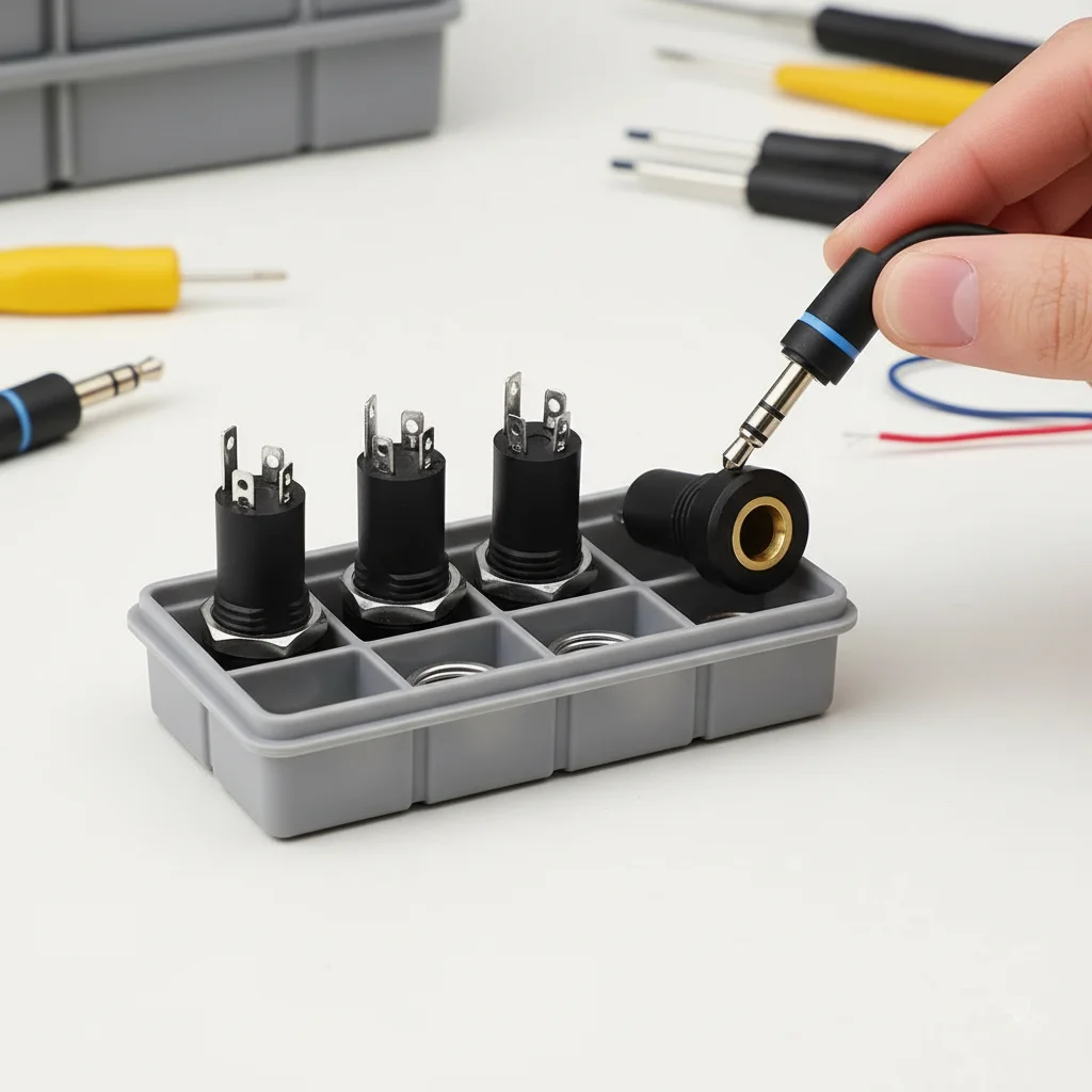 

1 шт. 3/4-контактный разъем 3,5 мм аудиоразъем 3/4 полюса стерео разъем PJ392A с гайкой позолоченный 3,5 мм гнездо для наушников