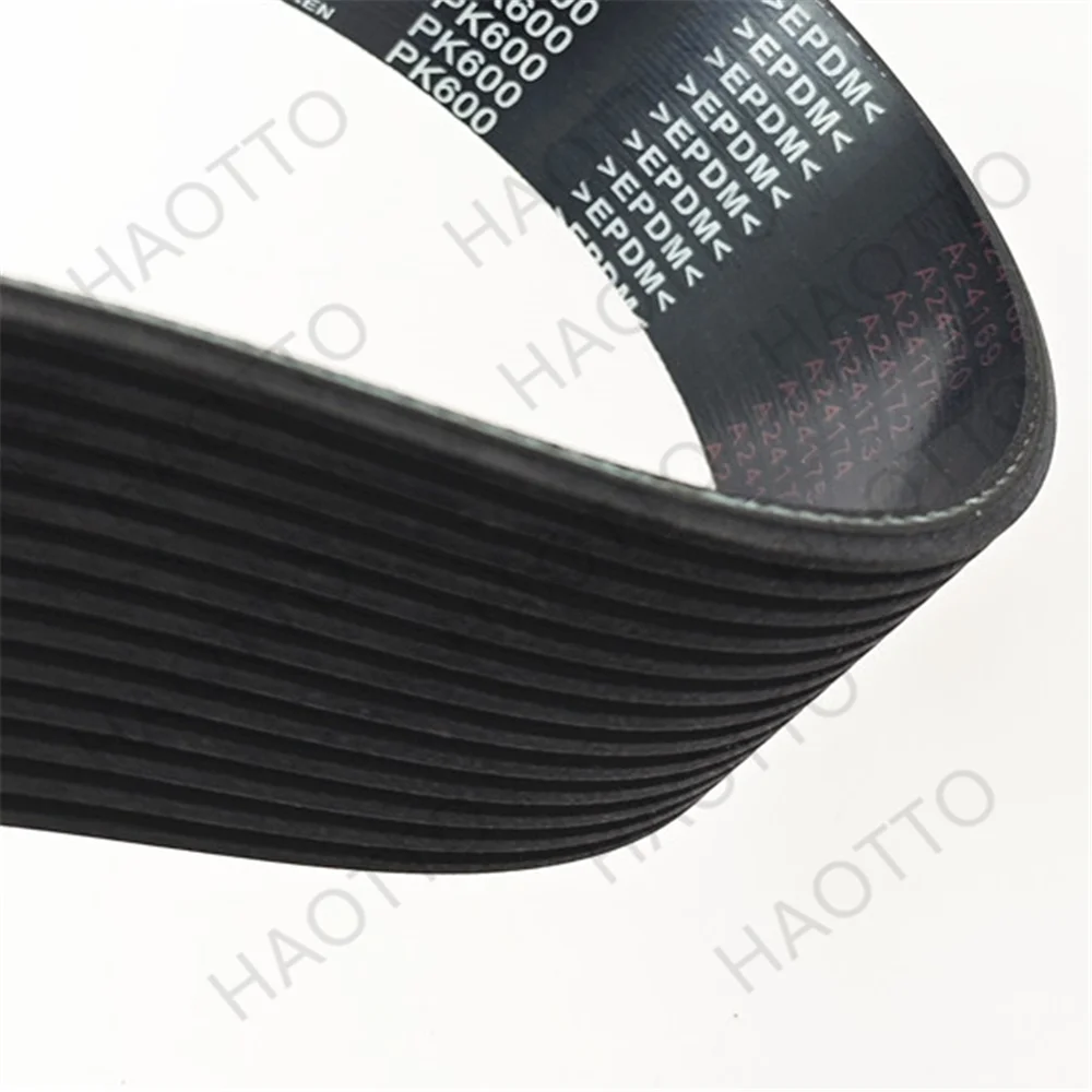 2pcs PK multi channel belt 9PK600 10PK600 11PK600 12PK600 13PK600 PK600 belts