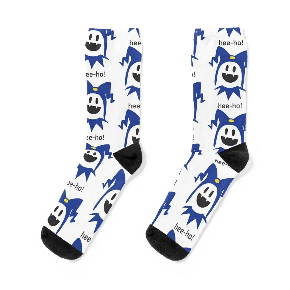 

Jack Frost Shin Megami Tensei Socks loose Toe sports with print Lots Socks Women Men's