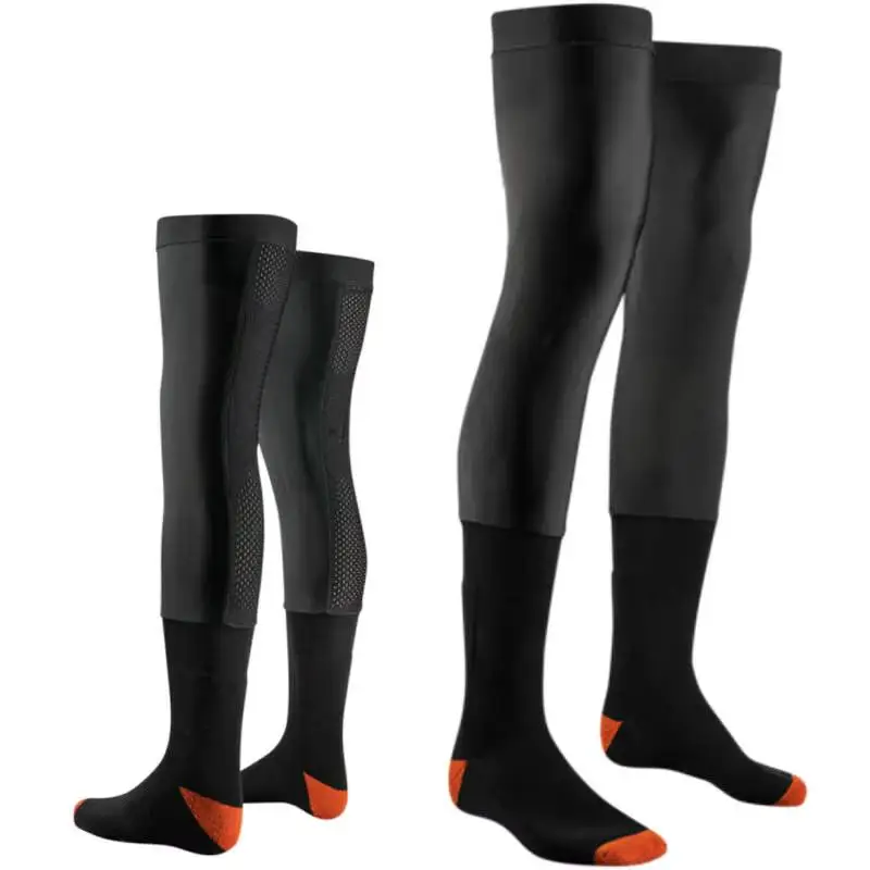 24 Podium Socks Motorcycle Compression Knee Brace enduro Sock Top Motocross Socks MTB ATV MX Knee Protection Sport moto sock