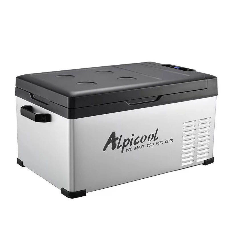 Alpicool 15L Mini Fridge Compressor Refrigeration 12V/24 Car Refrigerator Portable Freezer Cooler For Outdoor Camping Fridge