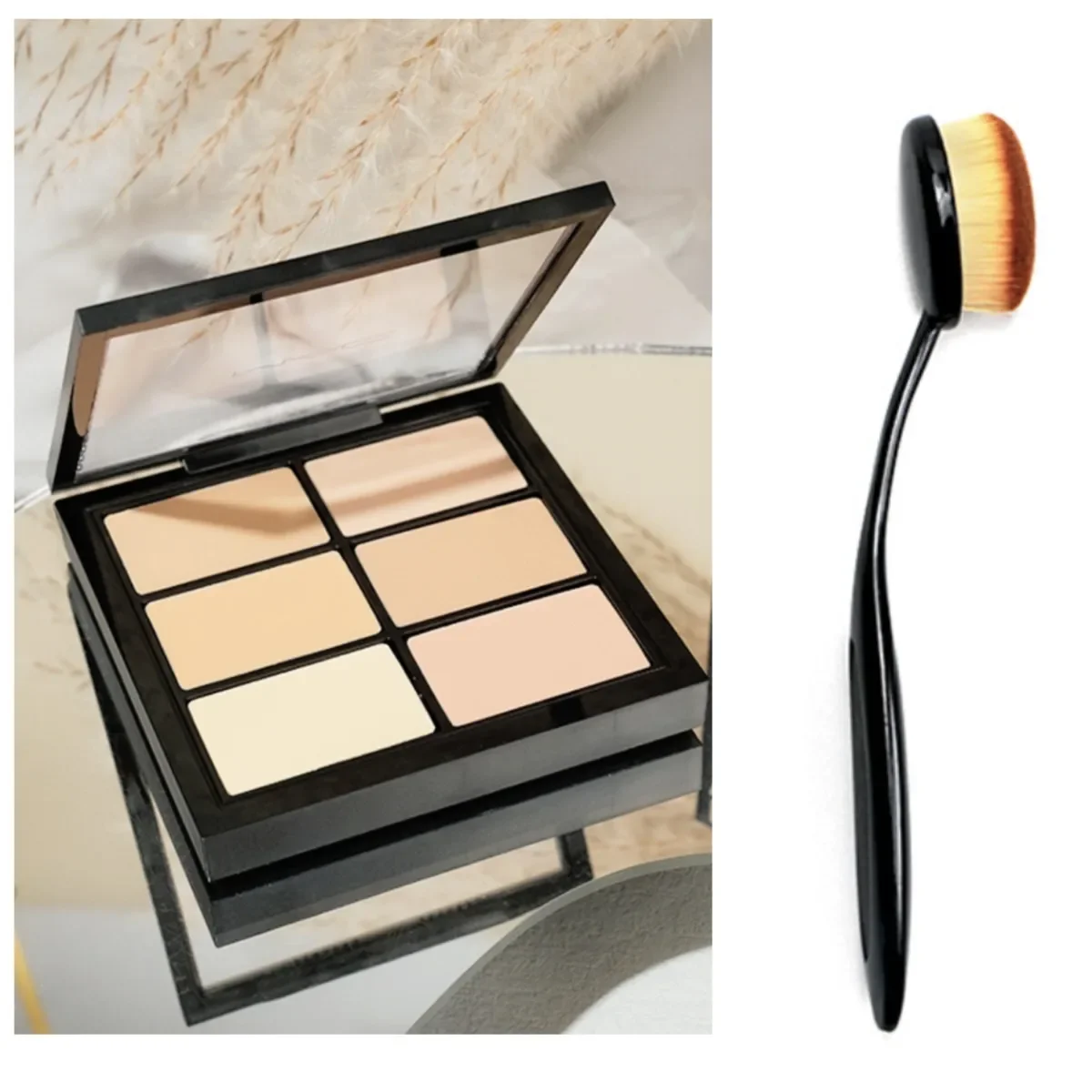 

BRAND 6 Color Concealer Palette make up Face Contour Bronzer Make Up Face Foundation Cream Concealer kit maquiagem completo