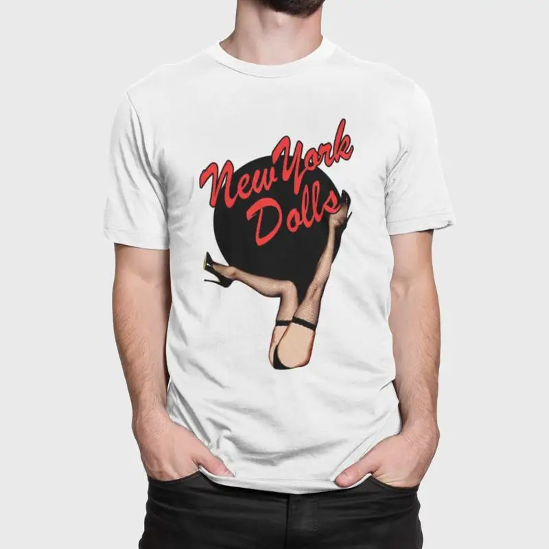 New York Dolls Glam Punk High Heel Legs Pose T-Shirt