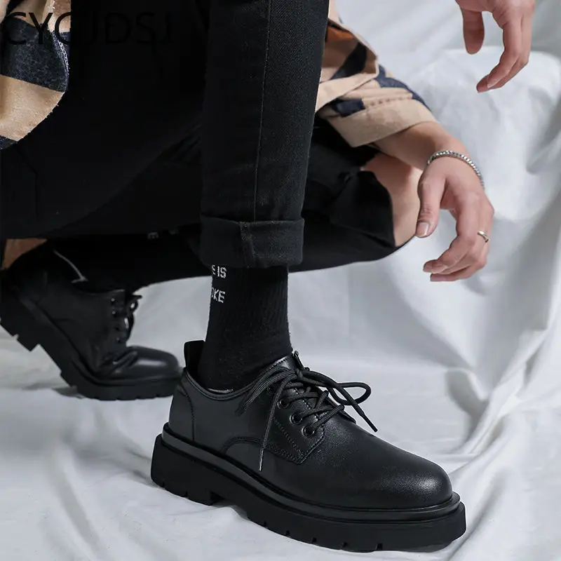 Oxford Shoes for Men Business Suit Office 2026 Patent Leather Shoes for Men Brogues Shoes for Men Italiano Casuales туфли