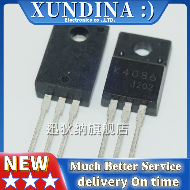 10PCS/LOT K4086 2SK4086 TO-220F new and original IC