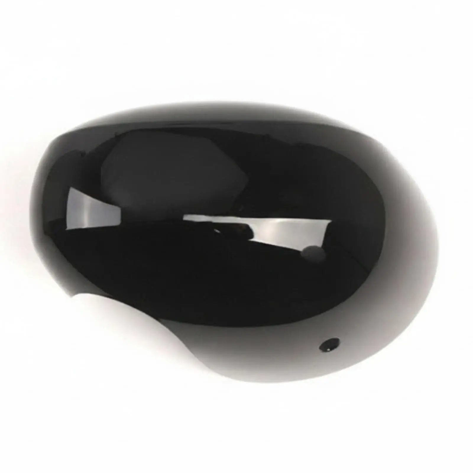 Side Mirror Cover Glossy Black Snap-in Mirror Cover