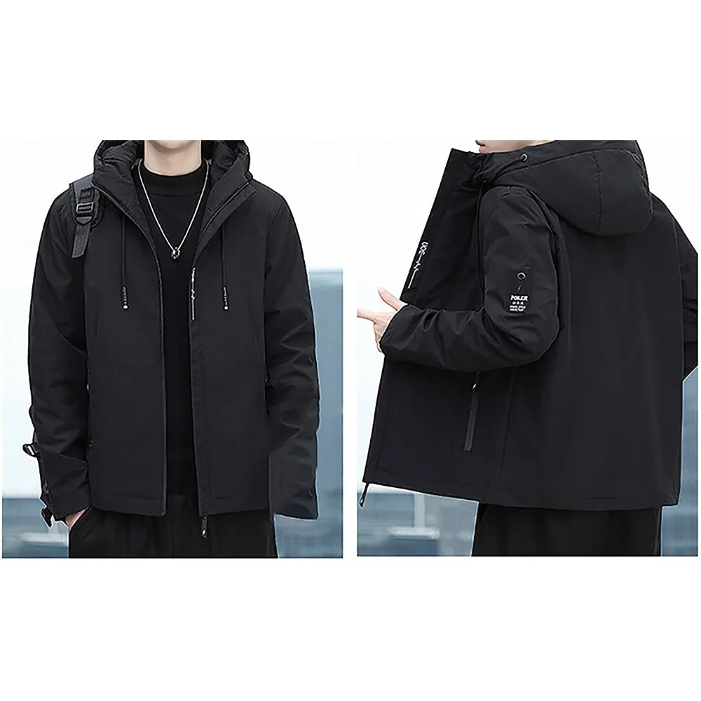 Men Customize Their Own Logo and Picture Zipper Cotton Clothes, New Fashion Trend Outdoor Casual Clothes.