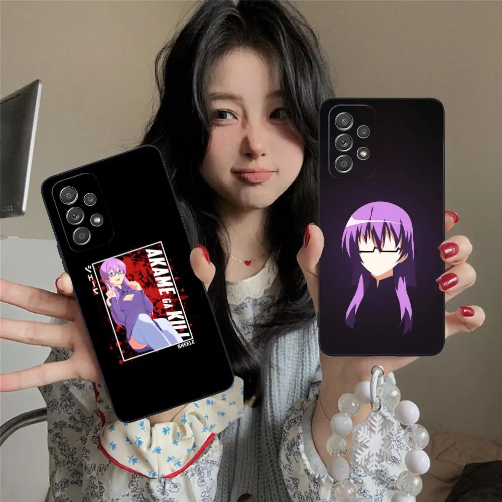 

Чехол для телефона Akame Ga Kill Sheele для Samsung Galaxy M55 54 42 35 34 33 32 23 22 15 14 13 12 F55 5G с цветным принтом, роскошный чехол