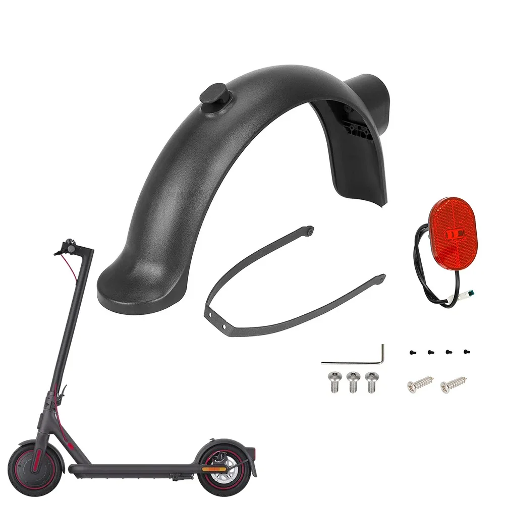 

Easy Installation Electric Scooter Accessories Rear Mudguard Anti-aging Good Compatibility Perfect Fit For Xiaomi 4Pro