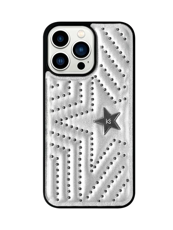 

KASO rivet phone case, suitable for Apple phones