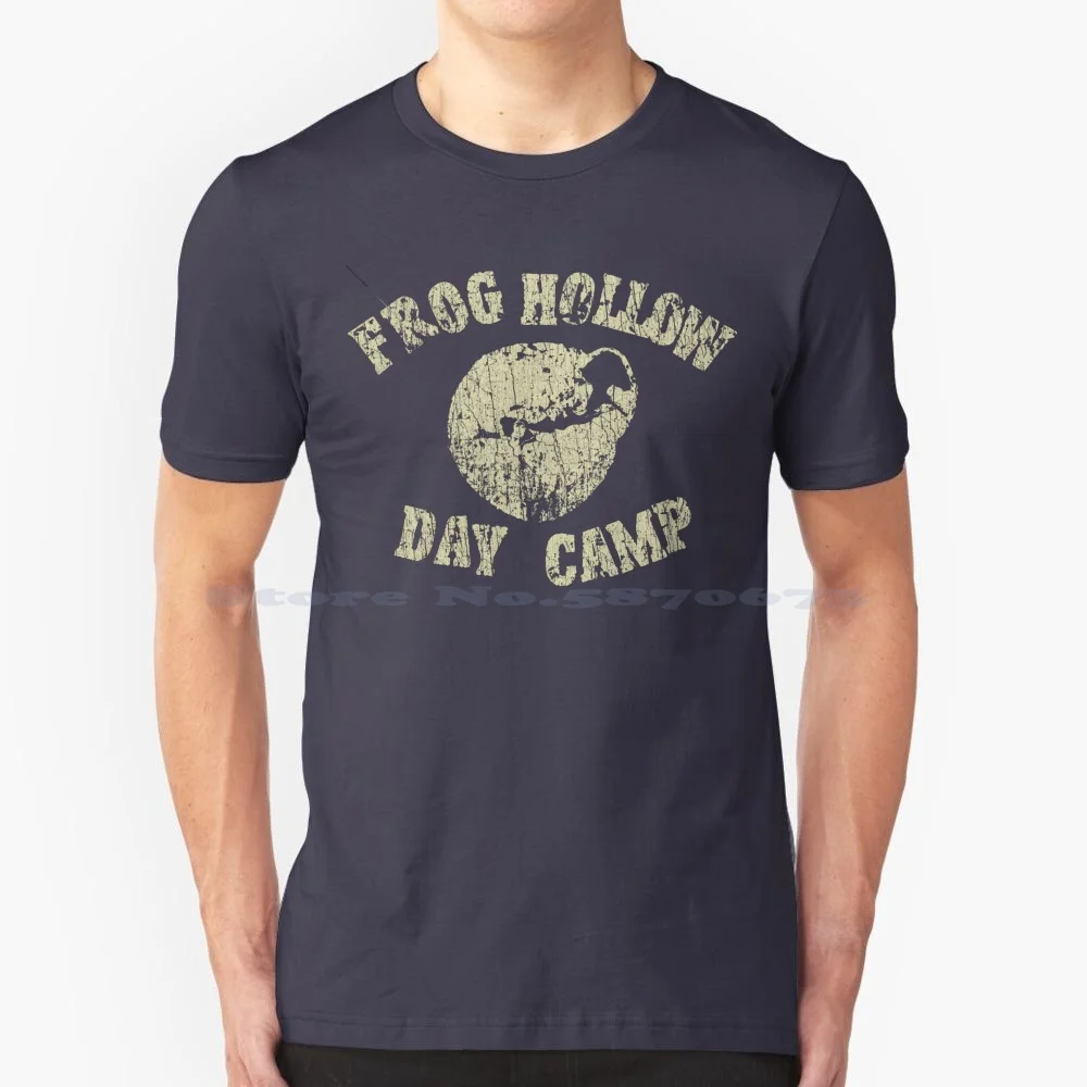 Frog Hollow Day Camp 1969 T Shirt 100% Cotton Tee 1960S 1969 Avant Garde Bible Camp Camping Classic Frog Hollow Day Camp Hiking