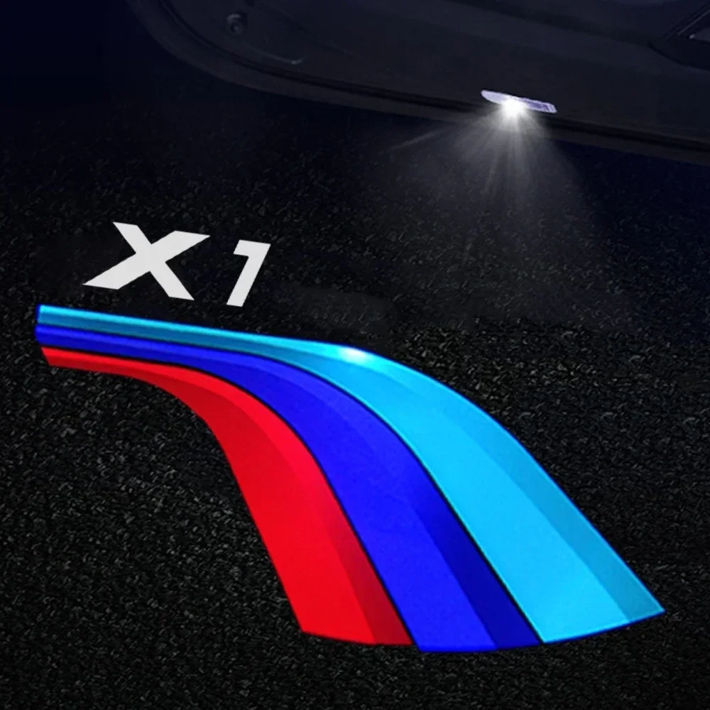 LED Car Door Light Laser Projection Ghost Welcome Shadow Lamp Emblem for BMW X1 F48 F49 Badge 2016‑2023 Accessories