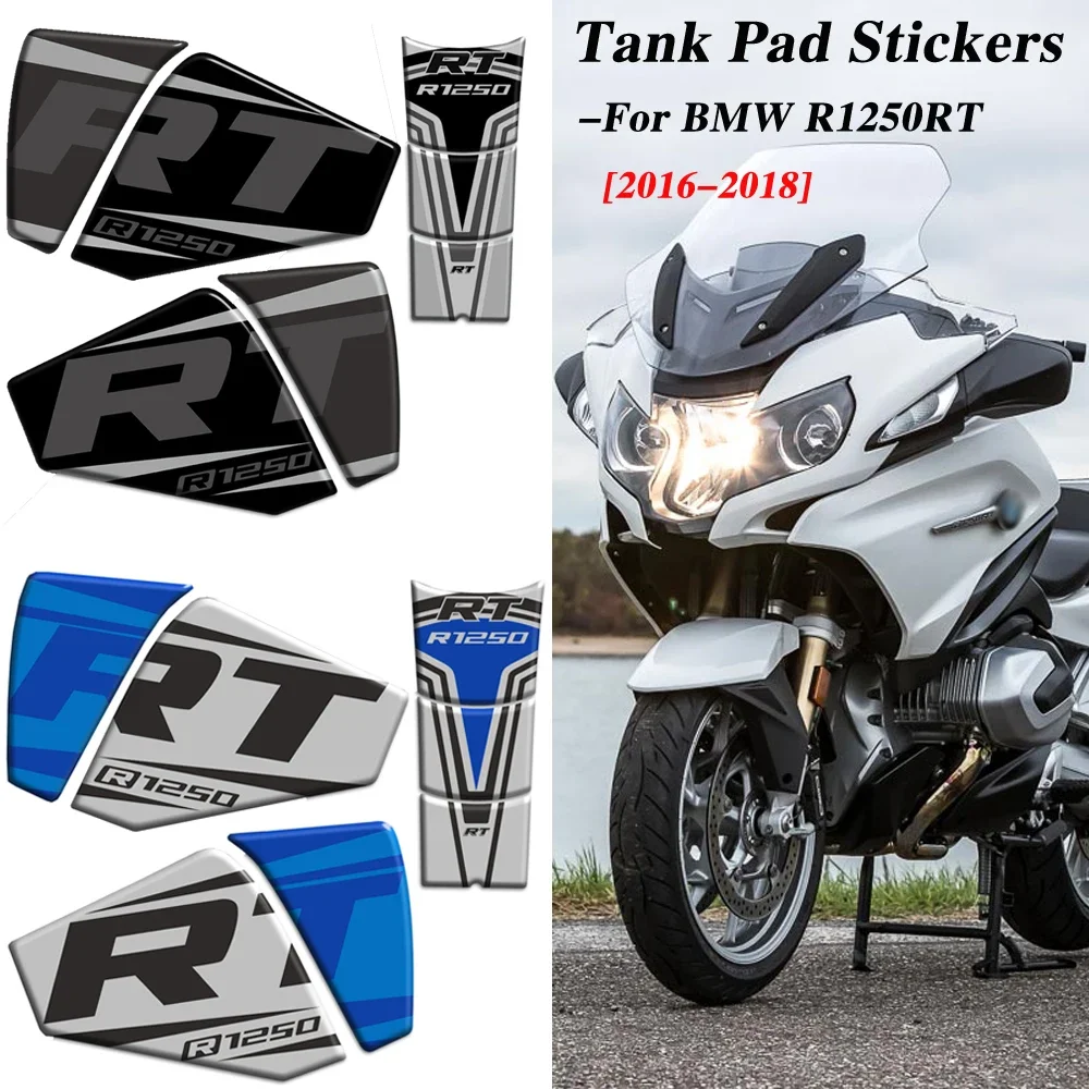 For BMW R1250 R1250RT R 1250 RT Tank Pad Stickers Trunk Side Panniers Luggage Bag Box Decal Protection Accessory 2018 2019 2020