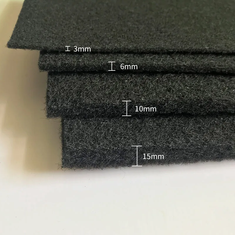 Activated carbon fiber purification activated carbon paint room smoke filter cotton oil smoke dust cotton filter cotton air blac