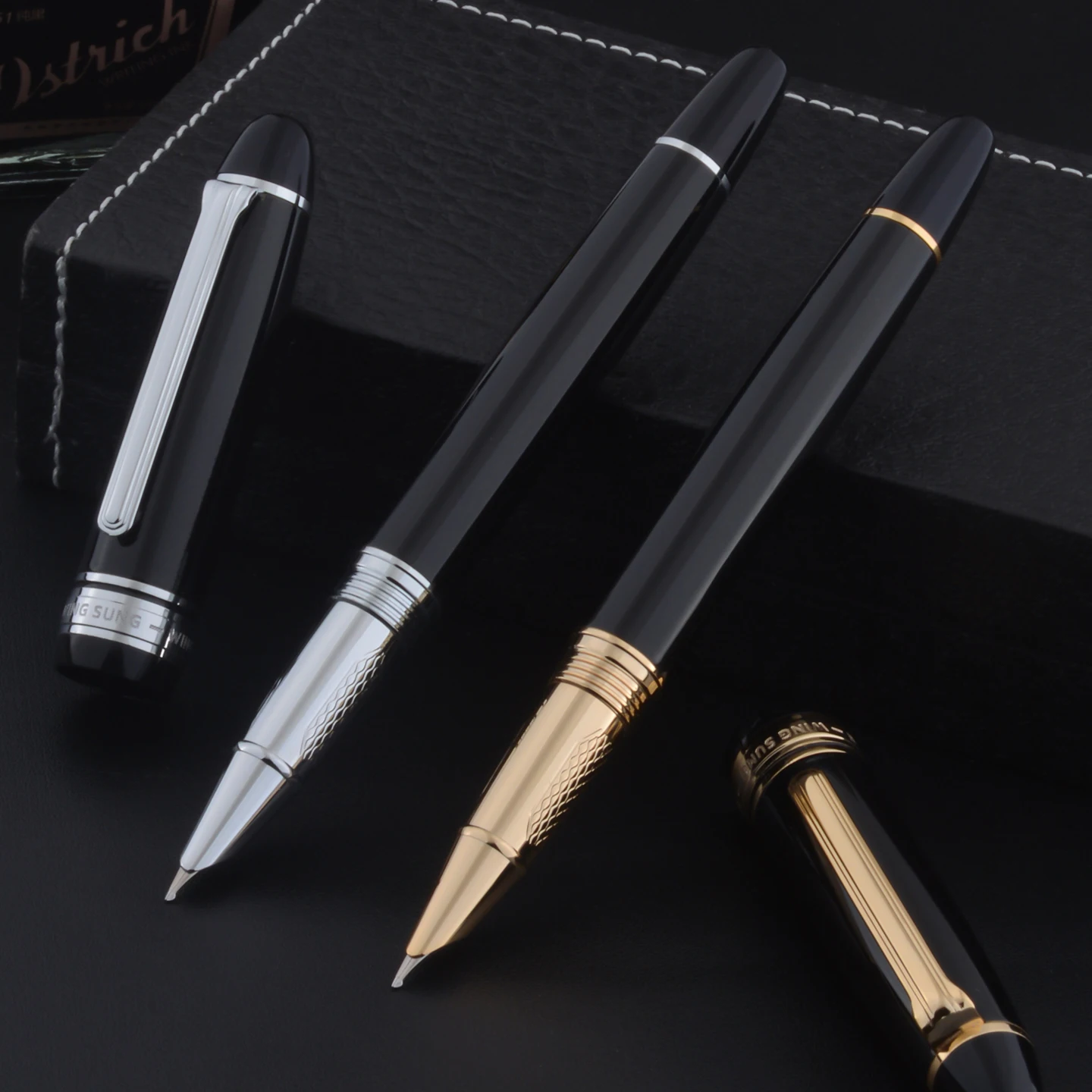 

Профессиональная ручка для каллиграфии, очень толстый длинный нож, наконечник 1,2 мм, 3,0 мм, ручная полировка, большая перьевая ручка с частицами иридиевых частиц