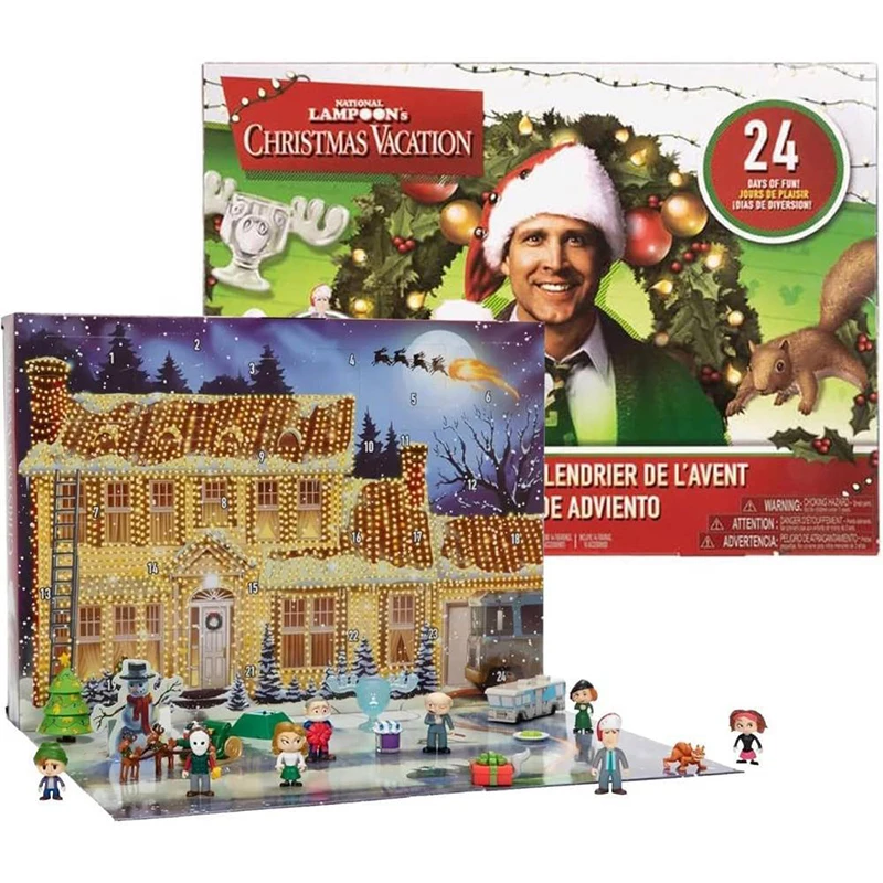 Weihnachts ferien Advents kalender 24 Geschenke Weihnachts ferien Figuren Zubehör Weihnachten Countdown Kalender Spielzeug Blind Box