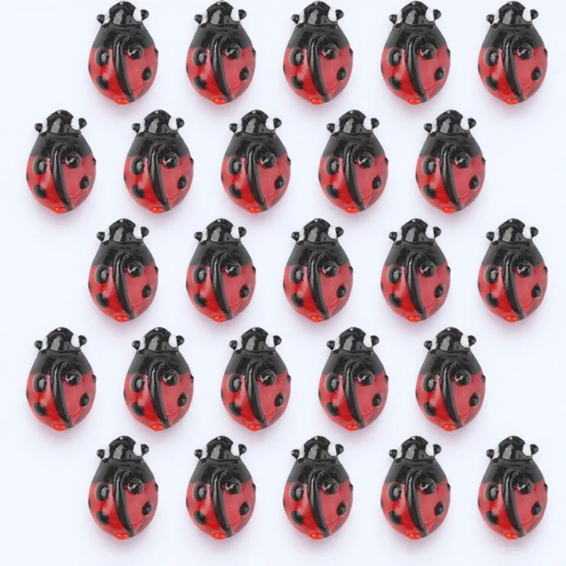 

50 Pcs Decoration Glass Bead Bracelet Unique Beads for Jewelry Making Wide Hole