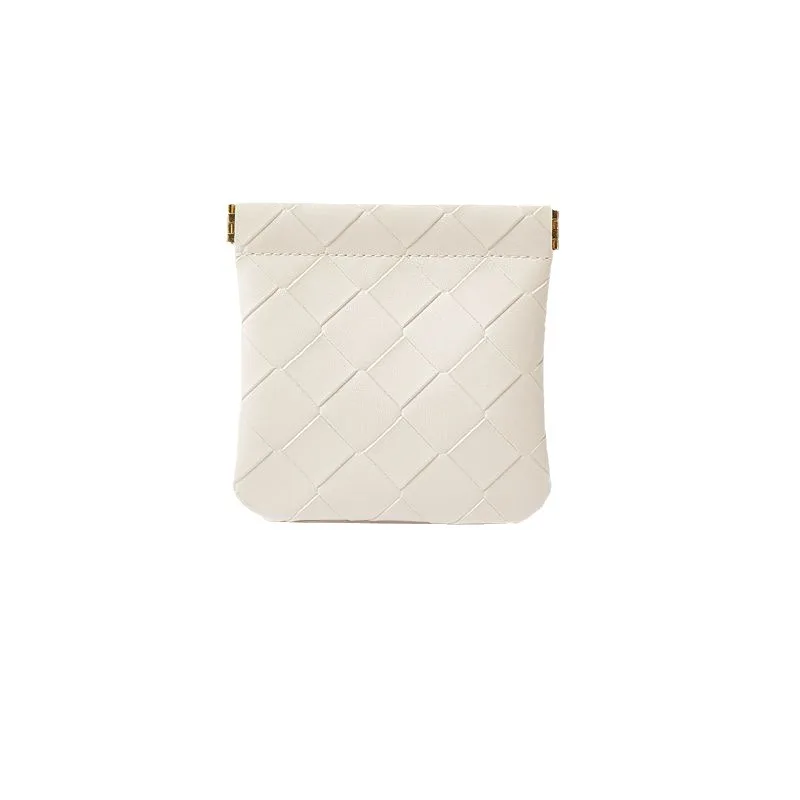 Chiusura automatica Auricolare cablato Borsa portatile Borsa per trucco per rossetto Mini borsa digitale portatile Borsa per cavo dati