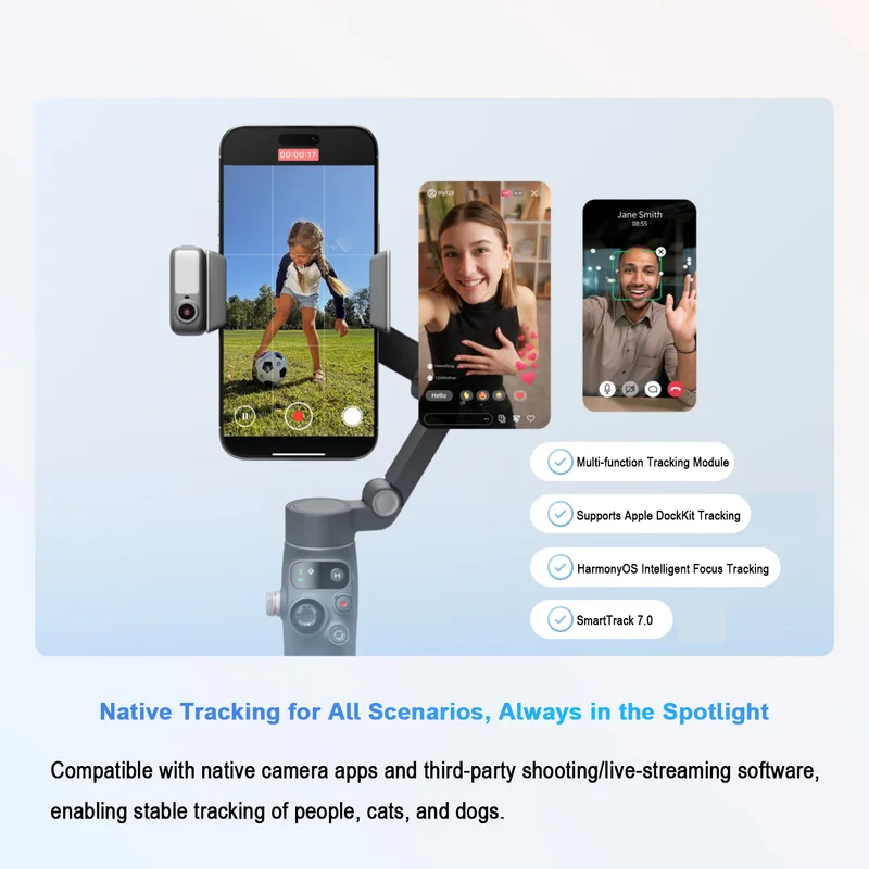 Osmo Mobile 8 الهاتف الذكي Gimbal Stabilizer 3 Axis الهاتف المحمول Gimbal العلامة التجارية الأصلية الجديدة في المخزون