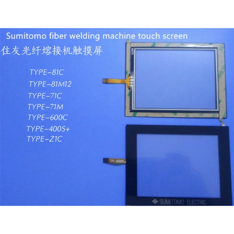 

Sumitomo Fiber Fusion Splicer Touch Screen Touch Panel T-71C T-81C T-600C Z1C Q101 T-57 Fusion Splicer Welder Pactil Panel