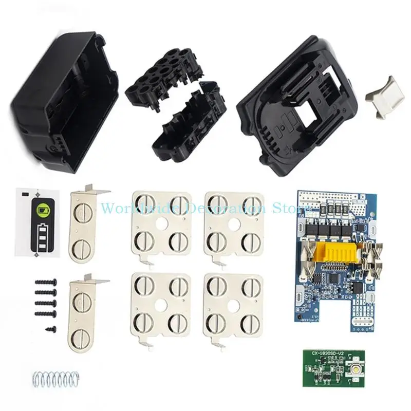 Q39B Vỏ pin thay thế Q39b cho pin BL1830 18V với toàn bộ thay thế bảng mạch PCB bảo vệ