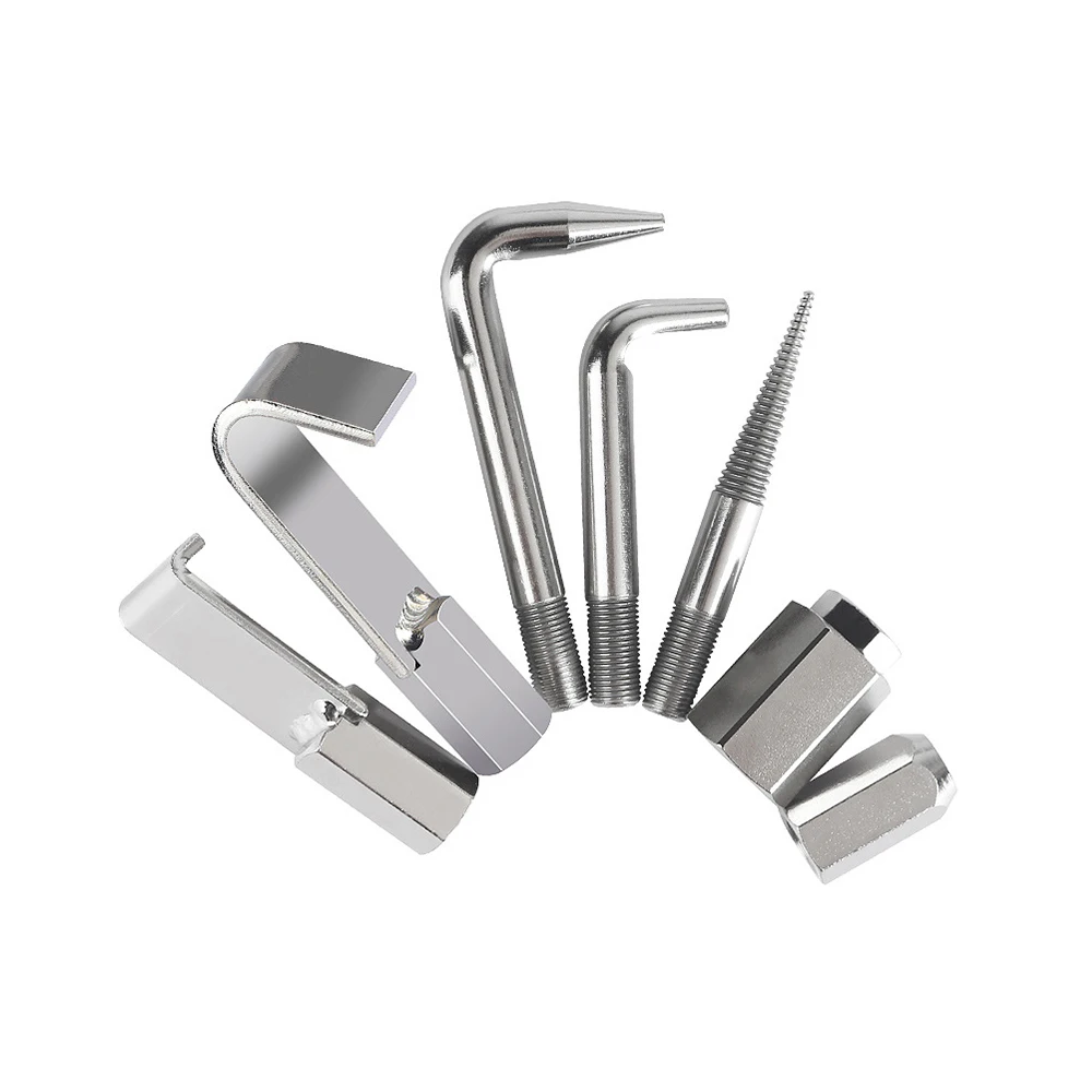 Estrattore per ganci a martello Kit per rimozione ammaccature piede di porco Gancio scorrevole Strumenti per riparazione ammaccature in metallo Strumenti Super PDR