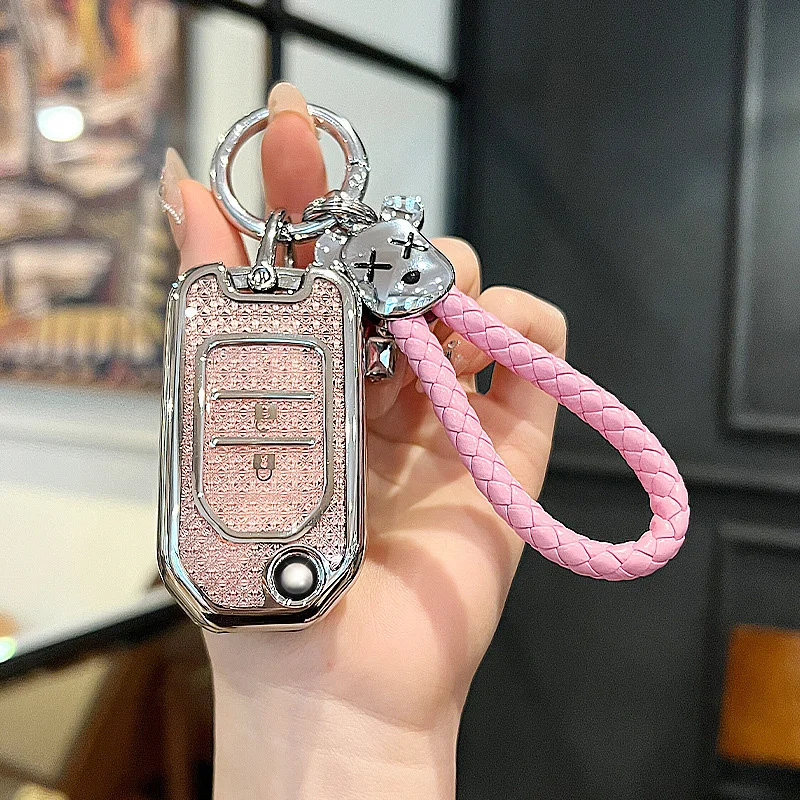 

Чехол для ключей для картинки binzhi XR-V Hao Ying CR-VLingpai Jade, автомобильная сумка с пряжкой, чехол Civic Accord Fido