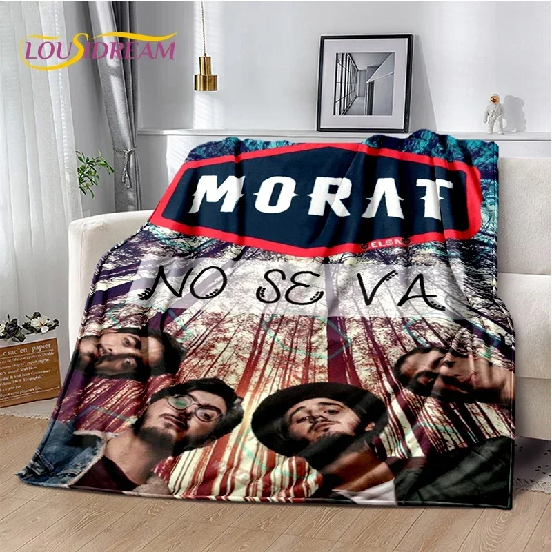 

3D Morat Music Band Isaza Villamil Singer Blanket,Soft Throw Blanket for Home Bedroom Bed Sofa Picnic Travel Office Cover Gift
