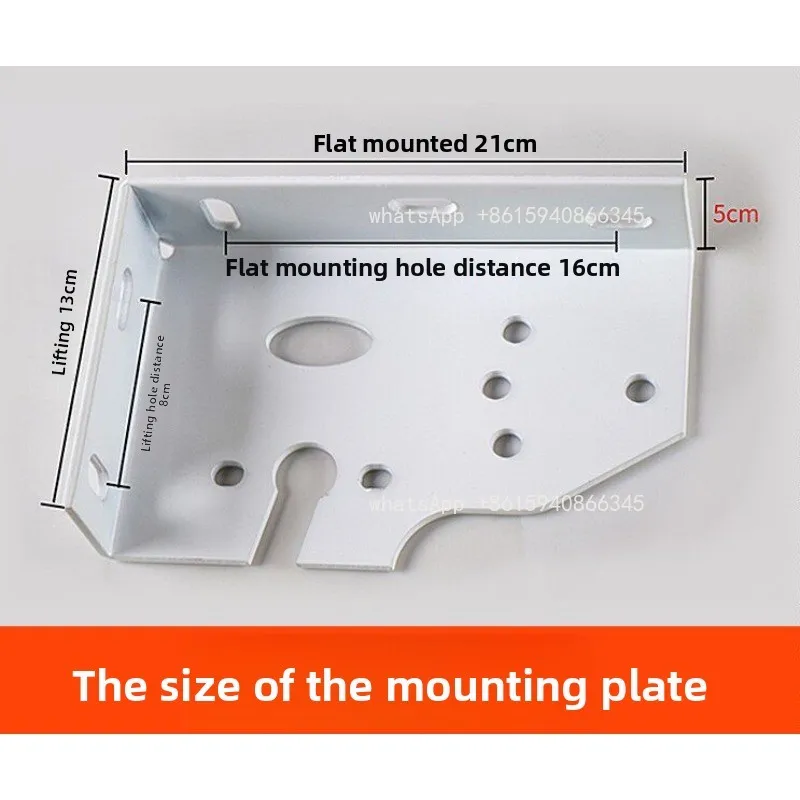 Aluminum Alloy Accessories for Awning, Sunshade, Wall Mounted Fixed Sheet, Retractable Canopy, Installation Bracket, Iron Sheet