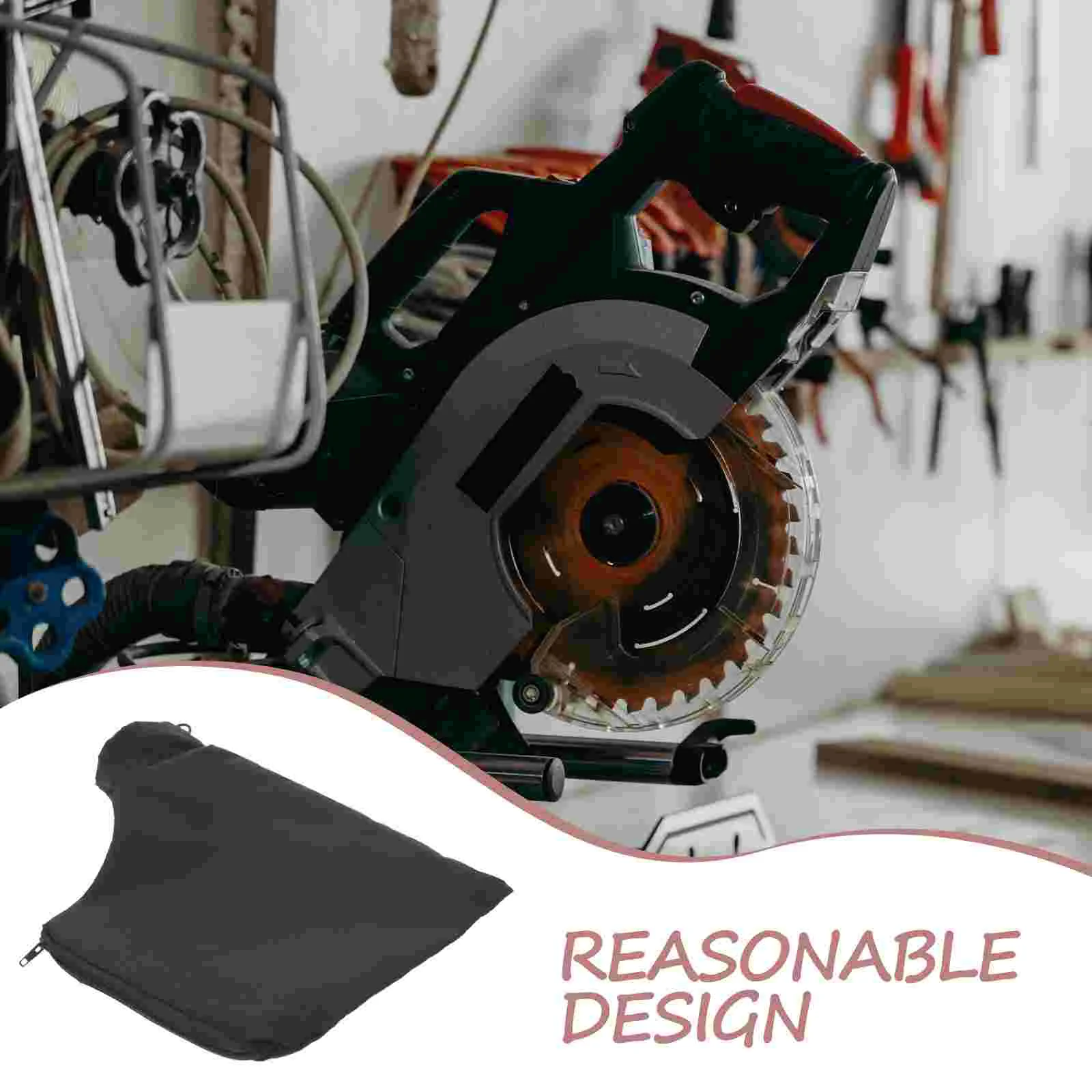 Saw Dust Bag Compressed Air Dusters Zipper Designed Cloth Collector Bags Storage for Clothes