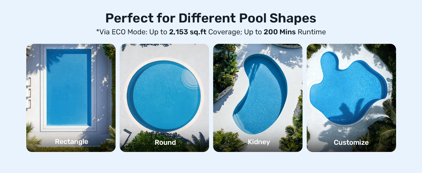 Perfect for Different Pool Shapes