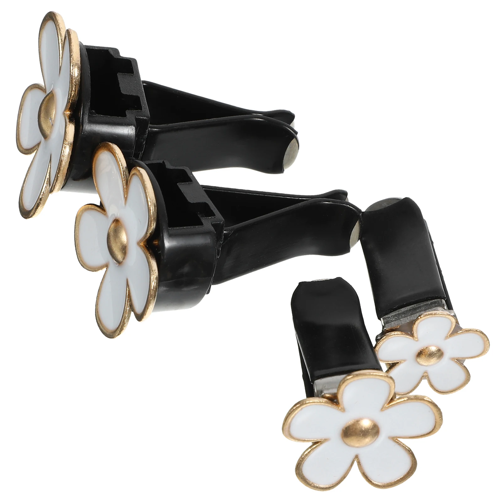 

4pcs Interior Decor Aroma Diffuser Vent Clips Air Freshener Outlet Set Creative Car Air Vent Clip For Women Fragrance Car Outlet