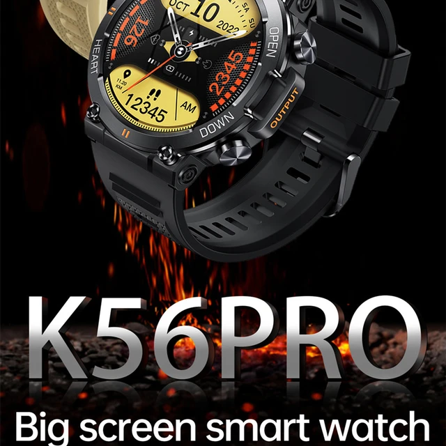 K56 Pro Smart Watch Big Screen Men Outdoor Sports Bluetooth Call Smartwatch  Women Health Monitor Wristwatch Fitness Bracelet - AliExpress