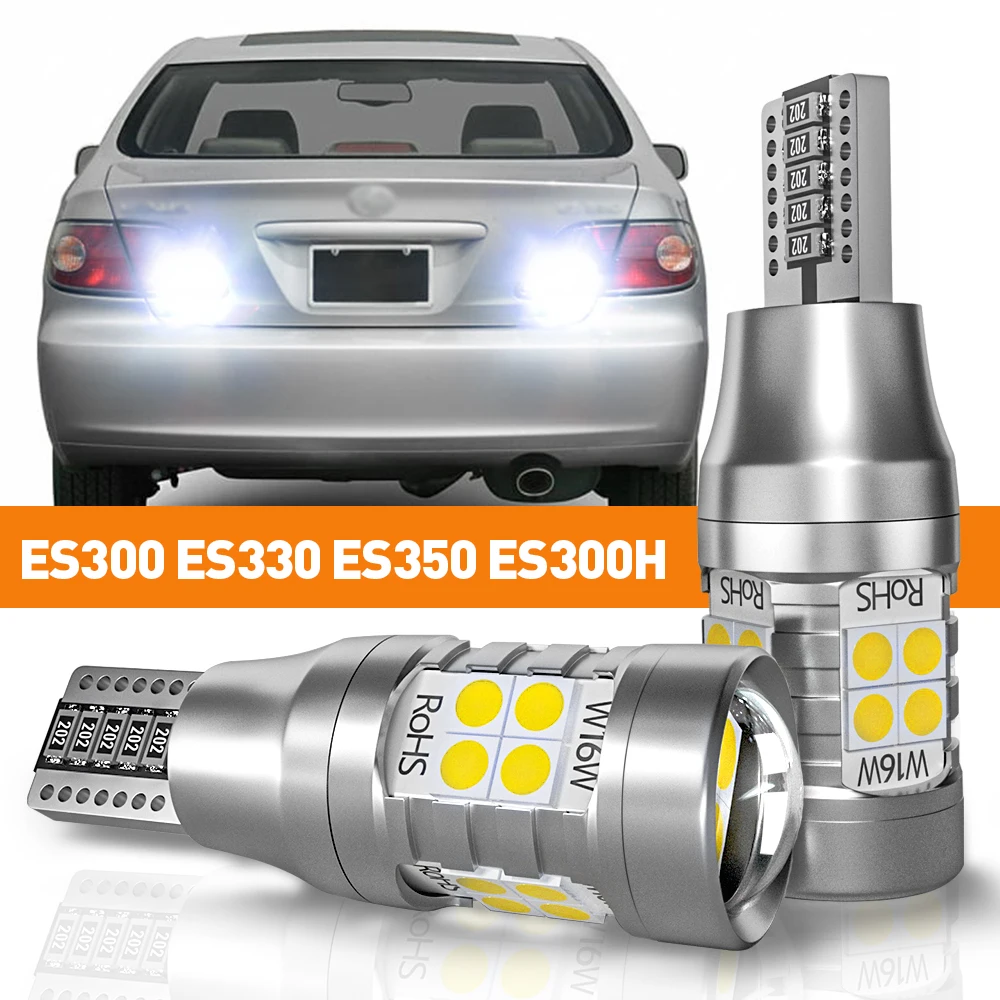 2pcs LED Reverse Light For Lexus GS300 GS430 GS350 GS450H GS460 2001-2015 2007 2008 2010 2011 2012 Accessories Canbus Lamp