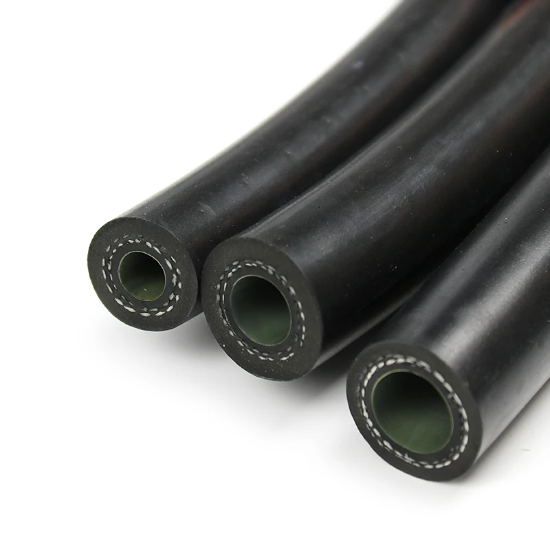 #10 1/2'' R134aR12 AC Refrigerant Hose Tube Thin-wall Nylon Reduce Barrier AC rubber Pipe for Automotive Air Conditioning System