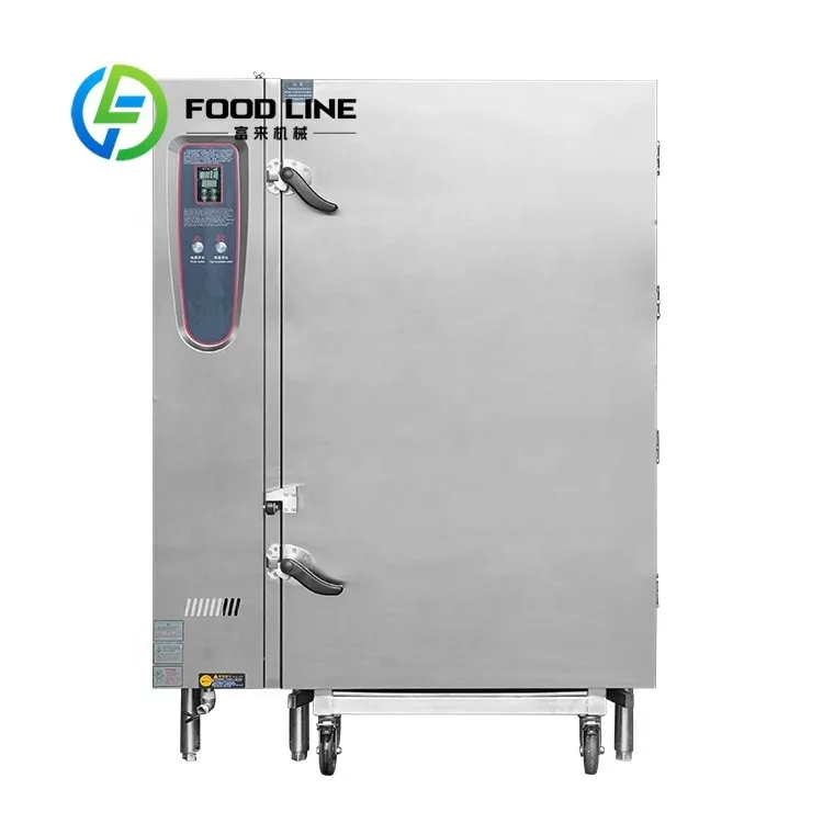 Multipurpose Natural Gas Fired Rice Steamer Steamed Cooker for Central Kitchen in School & Hotel Canteen, Restaurant