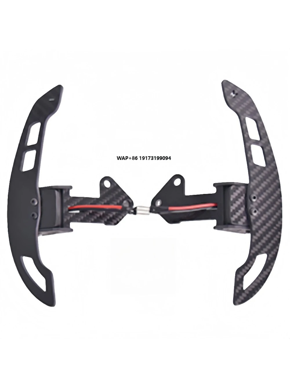 

For IS250 IS300 IS350 ES250 Real Carbon Fiber Magnetic Shift Paddles Replacement Extended Shift Paddles