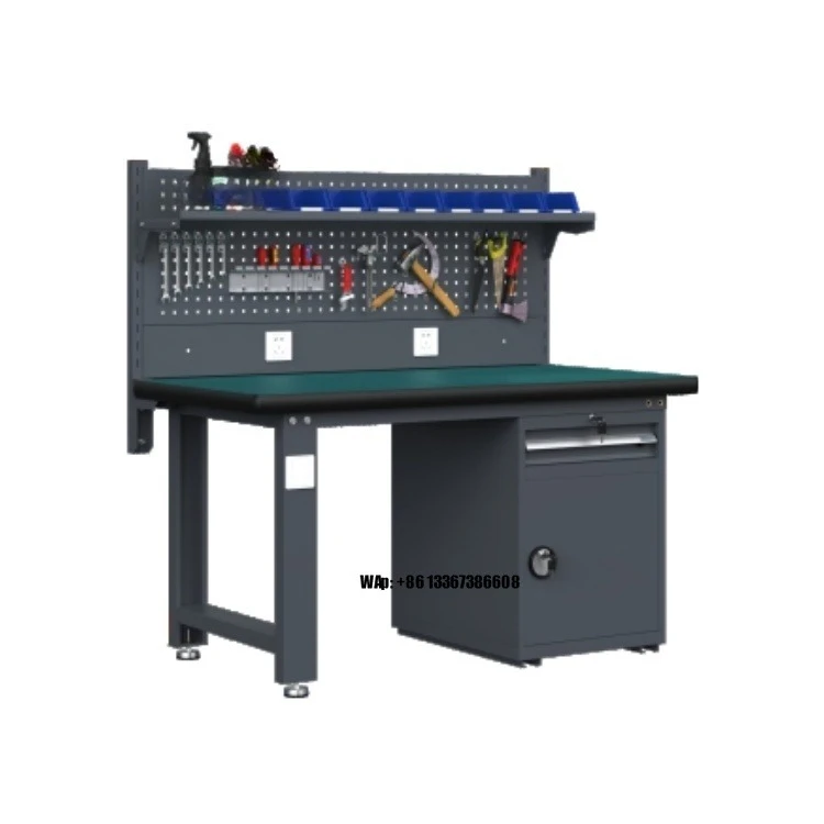 

Heavy Duty Industrial Workbench with Drawers Craftsman Worktable for Safety for Industrial Work
