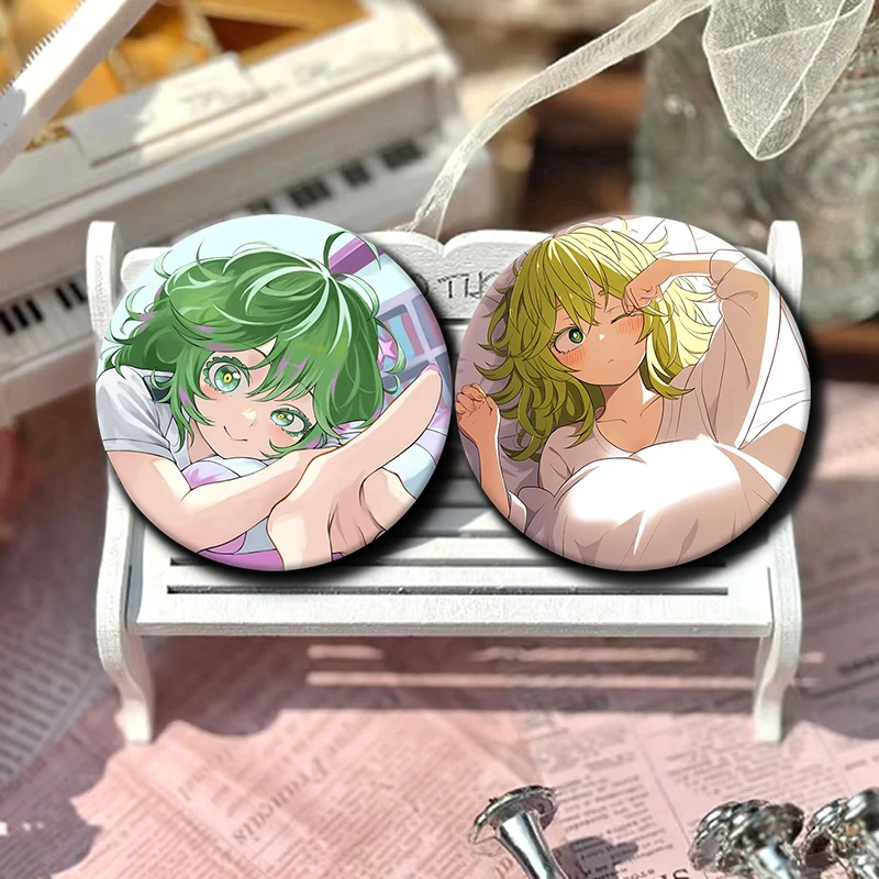58mm Cartoon Character Toru Hagakure Soft Button Pin Hero Anime Brooch Creative Badge for Backpack
