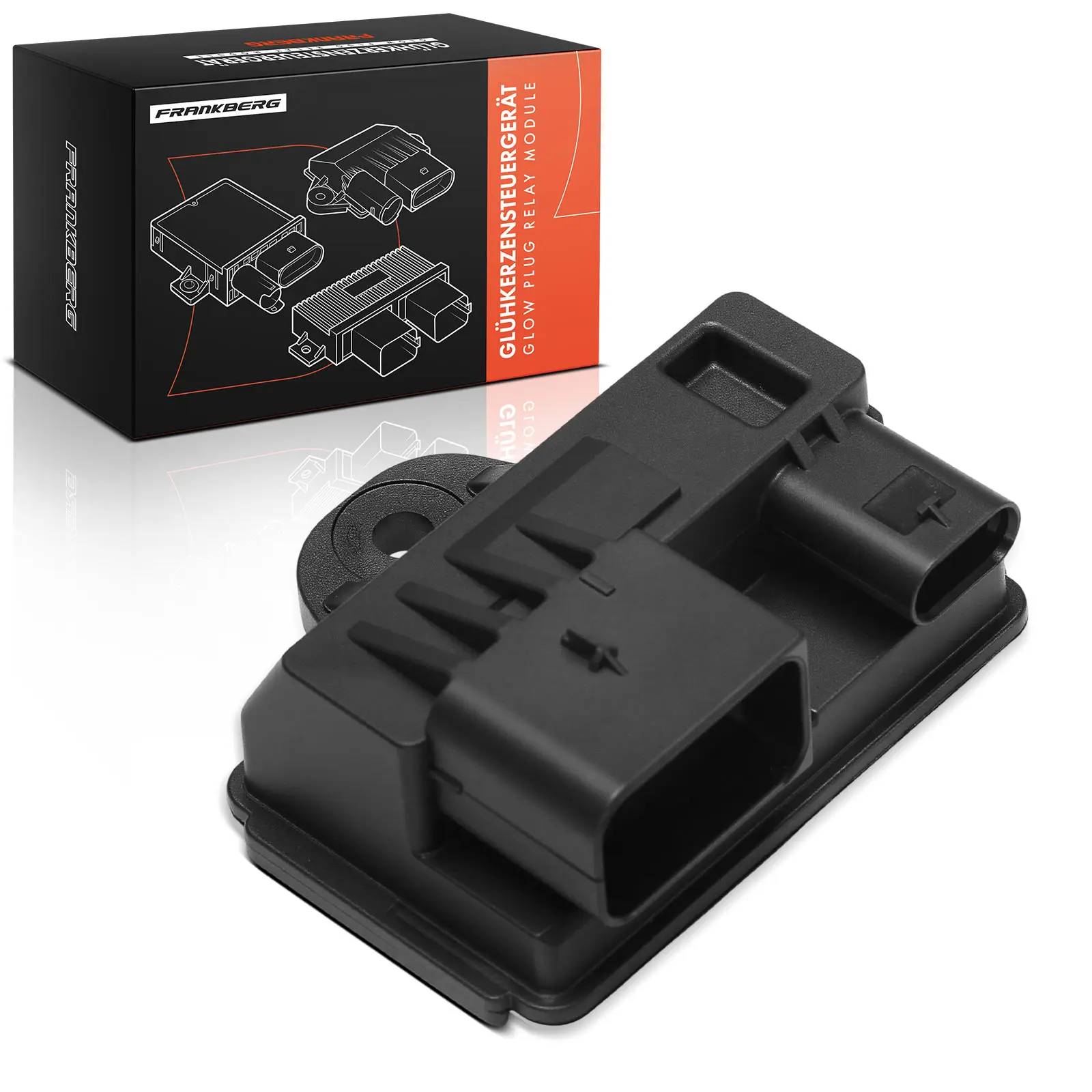 Frankberg 1x Controle-eenheid Glowing Time voor BMW 3 Serie F30 F31 5 Serie F10 F07 F11 6 Serie F12 7 Serie F01 X3 F25 12217823290 12217822100 12218519472