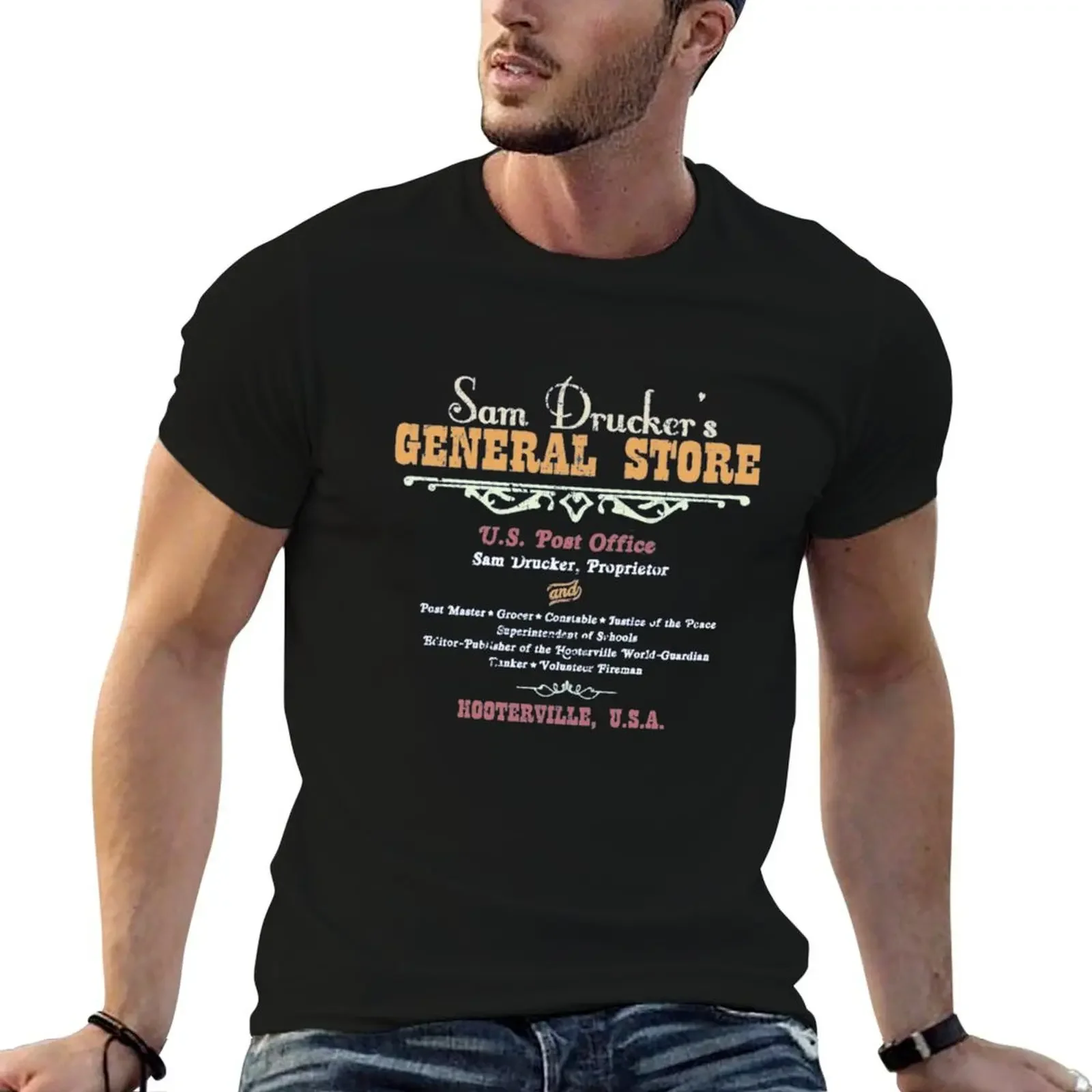 

Drucker's General Store T-Shirt rapper graphic tees vintage t shirts mens designer t shirt