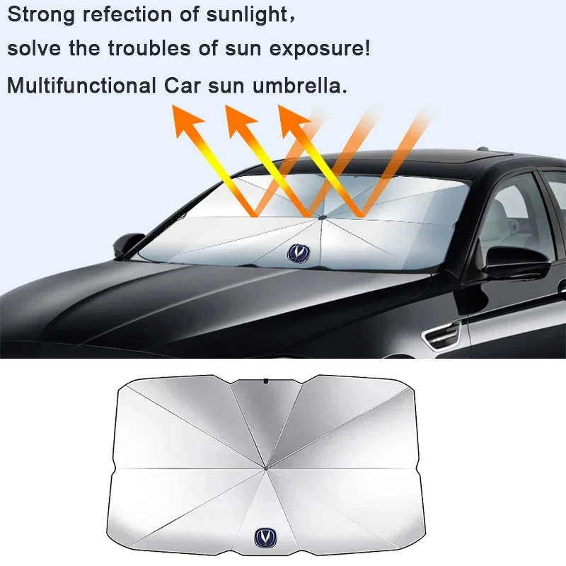 

Car Interior Sunshade Umbrella Front Windshield Protection Cover for Changan CS75 Alsvin CS35 V7 CX70 CS15 CS85 CS95 CS55 Eado