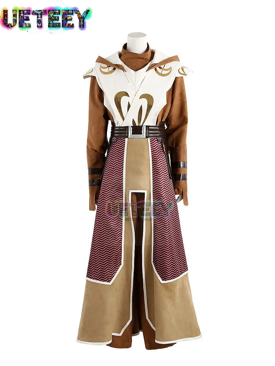 

UETEEY COS Jedi Knight Cosplay Costume Robe Full Set Tailored Custom Halloween Anime Costume Custom Size