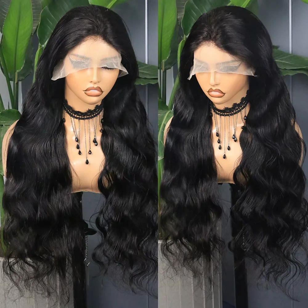 

Накладные парики из натуральных волос Body Wave с HD-кружевом 13x6, предварительно прорезанные, без клея, на распродаже