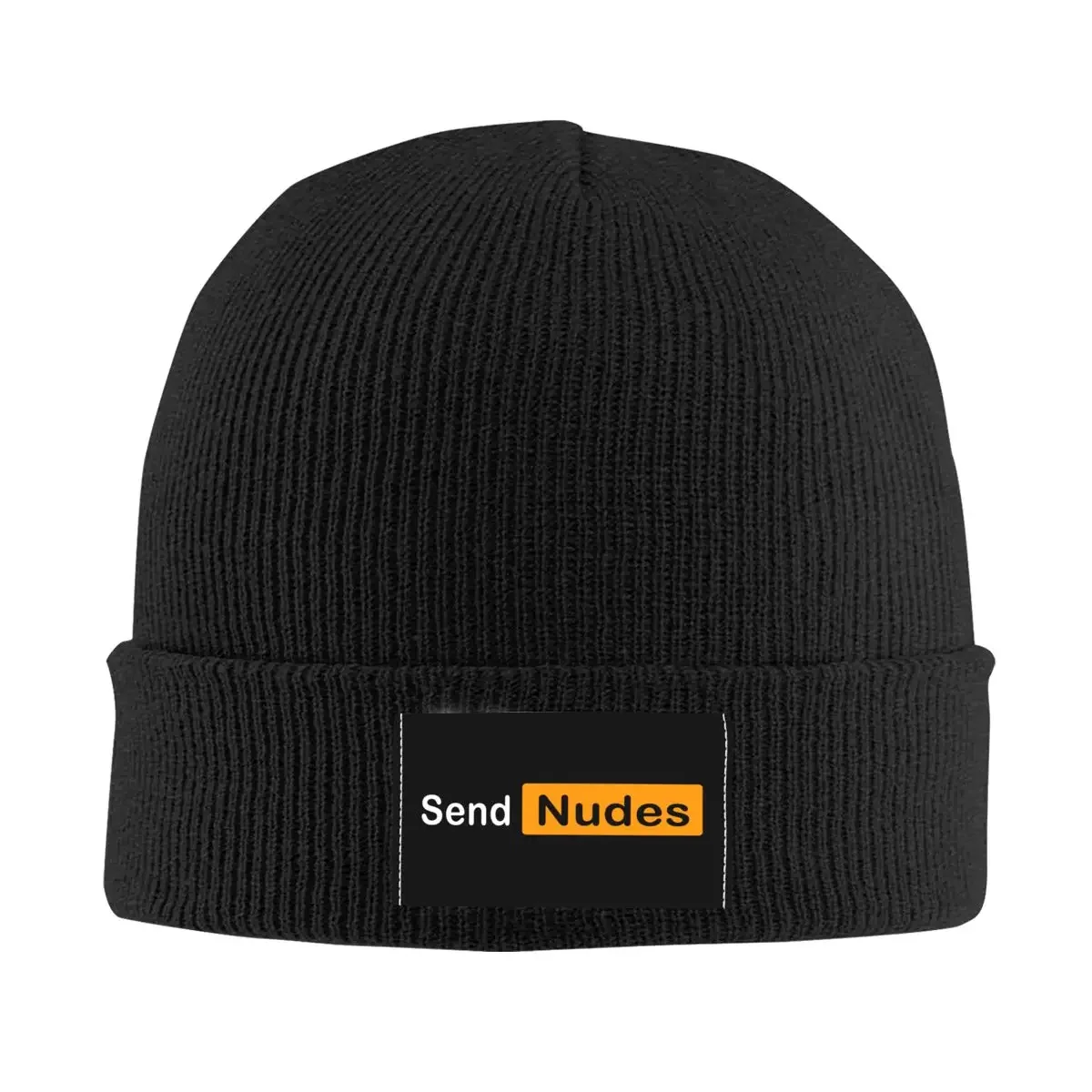 Send Nudes Skullies Beanies Caps For Men Women Unisex Fashion Winter Warm Knit Hat Adult Bonnet Hats