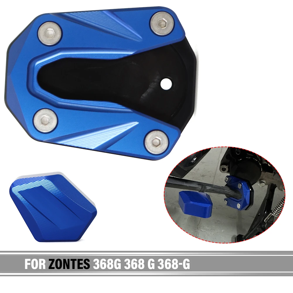 

For ZONTES 368G 368 G 368-G 368G Foot Side Stand Extension Pad Kickstand Enlarger Accessories Side Stand Enlarge Plate Kickstand