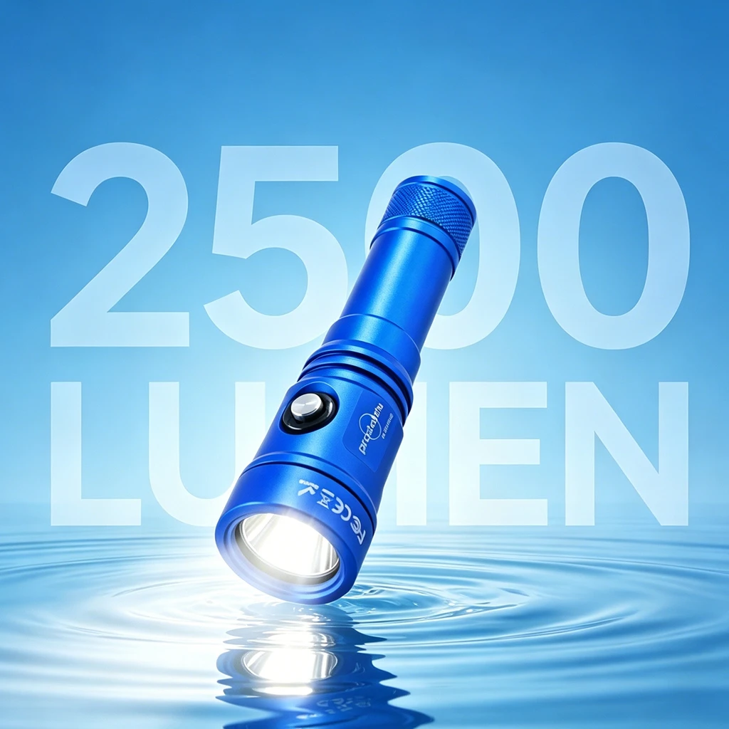 prozhaozhu-dl-b50-plus-2500lm-professional-scuba-diving-flashlight-ip68-100m-waterproof-usb-c-rechargeable-underwater-torch