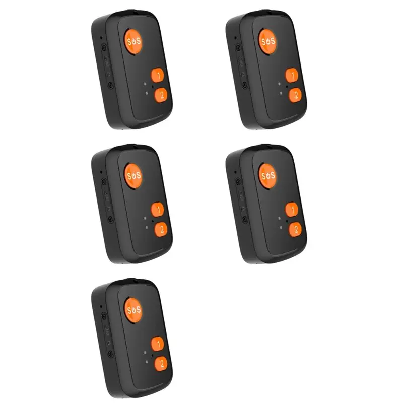 

【BRILLIANT 】5X GPS+ Beidou Tracker RF-V51 WIFI Compatible With 4G LTE/3G WCDMA/2G GSM SOS Alarm Two-Way Voice Tracking Waterproo