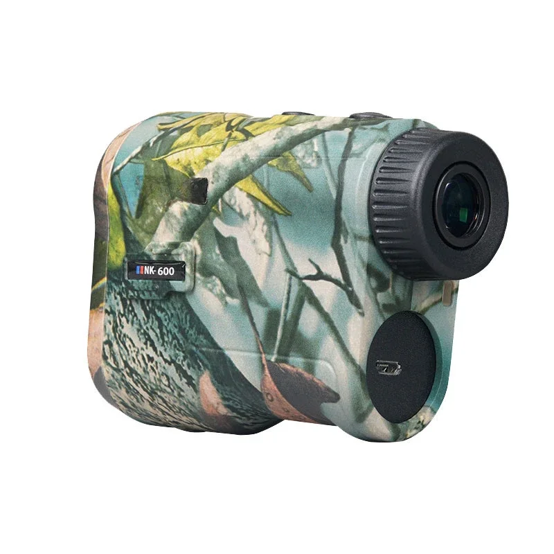 Camouflage Golf Range Finder Hunting Edition Rechargeable Telescope Ranging 600m