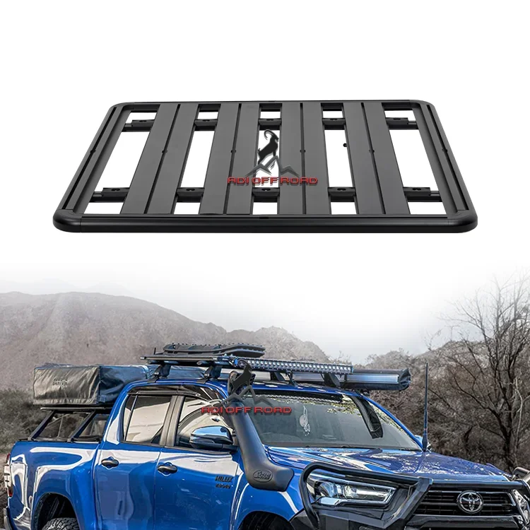 Outdoor Multifunctional Roof Racks Accessories Front and Rear Bumper Aluminum   for - HILUX VIGO ROCCO REVO